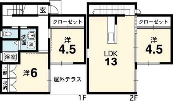 ヴァモスの物件間取画像